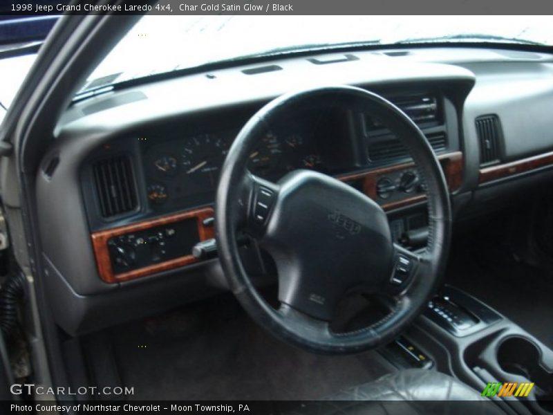 Char Gold Satin Glow / Black 1998 Jeep Grand Cherokee Laredo 4x4