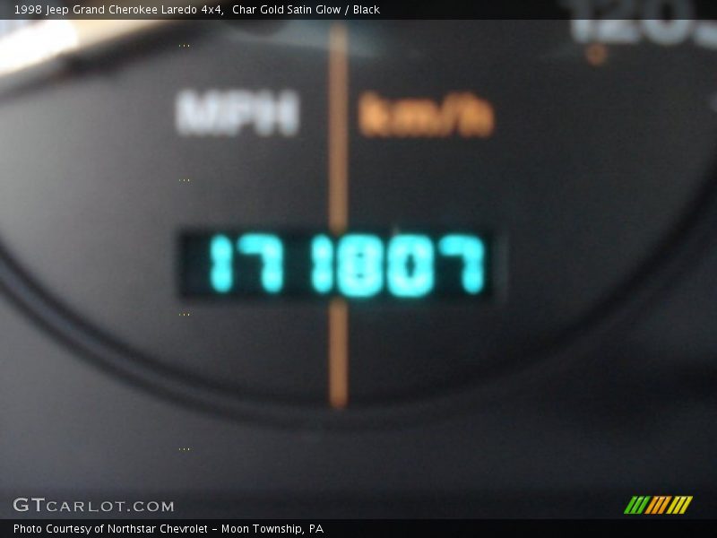 Char Gold Satin Glow / Black 1998 Jeep Grand Cherokee Laredo 4x4
