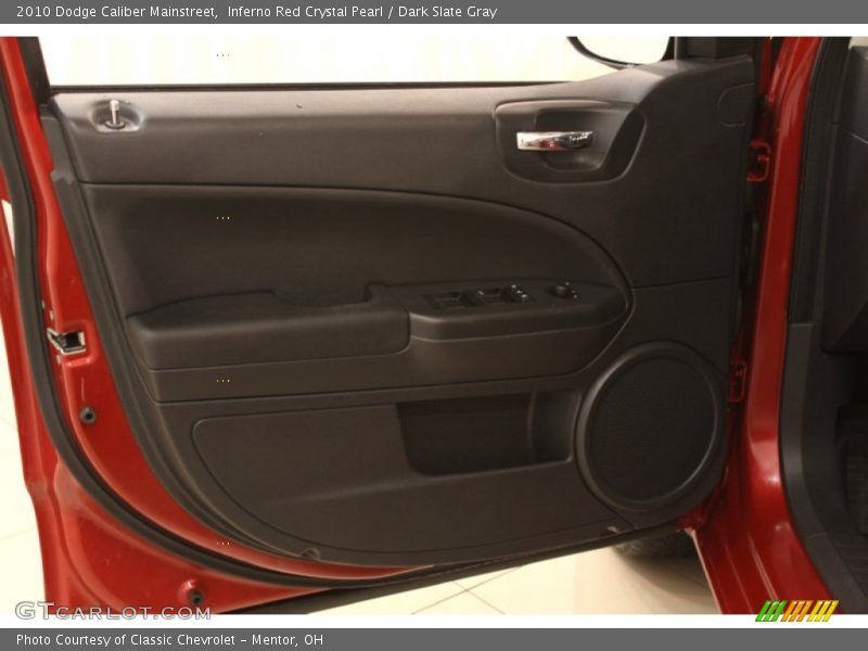 Inferno Red Crystal Pearl / Dark Slate Gray 2010 Dodge Caliber Mainstreet