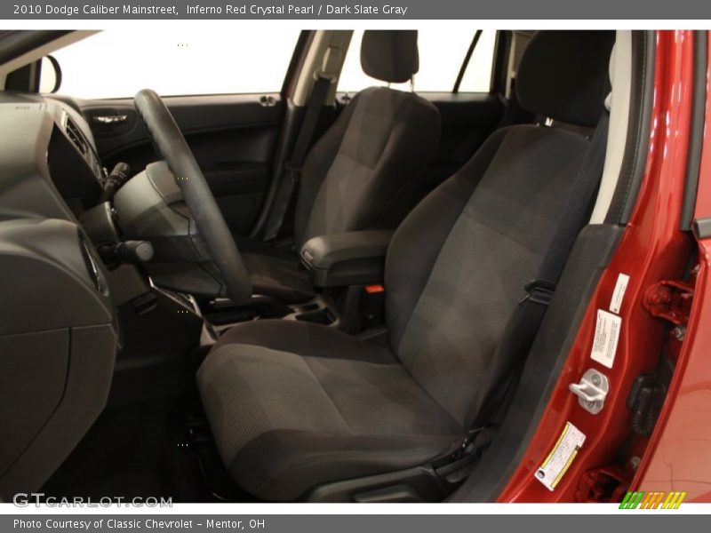 Inferno Red Crystal Pearl / Dark Slate Gray 2010 Dodge Caliber Mainstreet