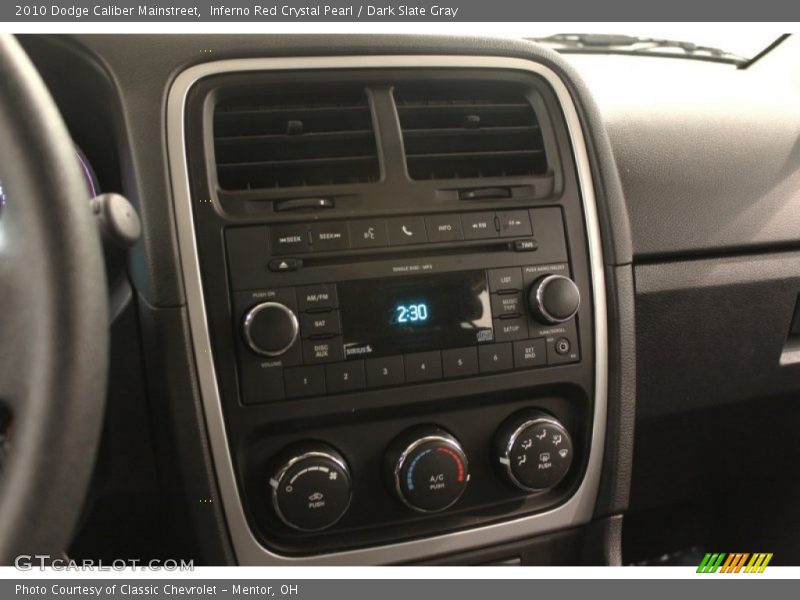 Inferno Red Crystal Pearl / Dark Slate Gray 2010 Dodge Caliber Mainstreet