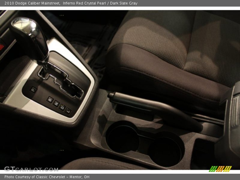 Inferno Red Crystal Pearl / Dark Slate Gray 2010 Dodge Caliber Mainstreet