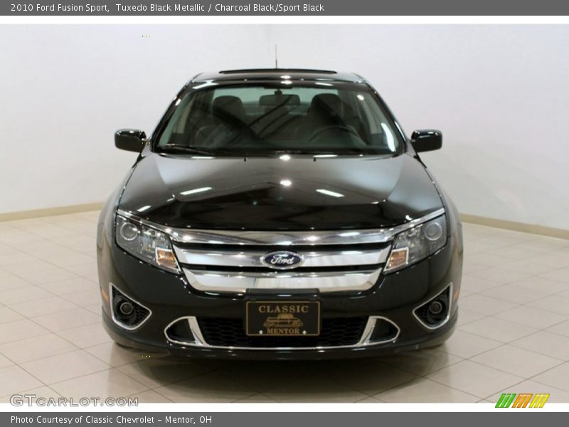 Tuxedo Black Metallic / Charcoal Black/Sport Black 2010 Ford Fusion Sport