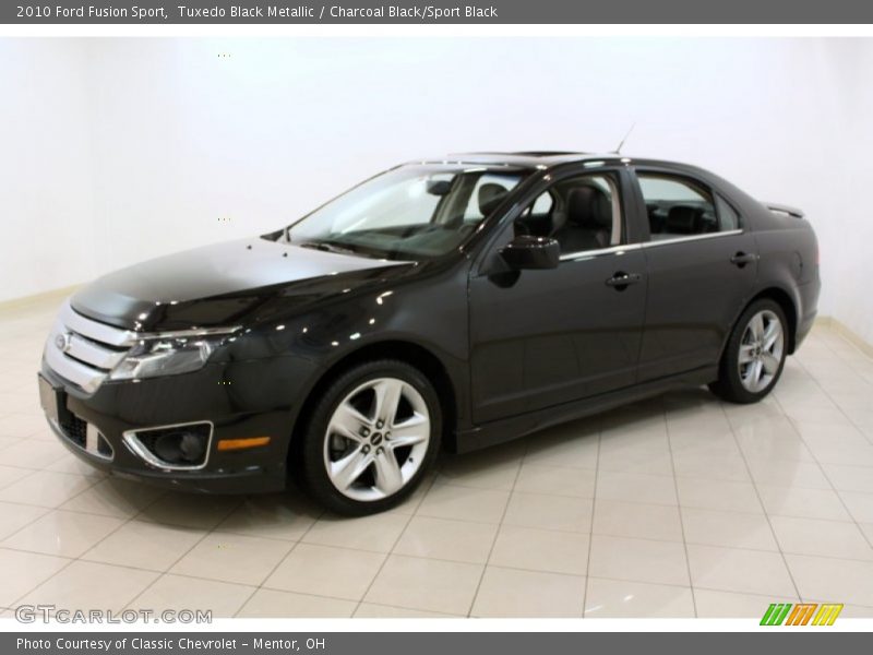 Tuxedo Black Metallic / Charcoal Black/Sport Black 2010 Ford Fusion Sport
