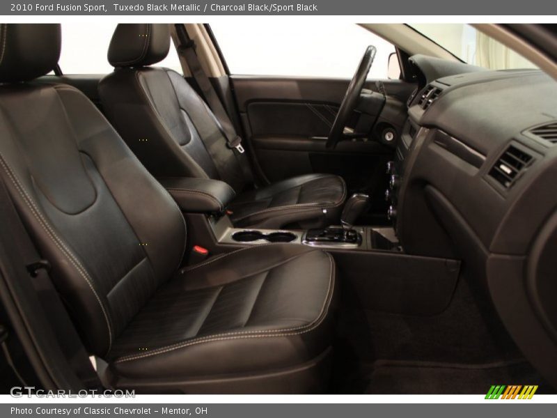 Tuxedo Black Metallic / Charcoal Black/Sport Black 2010 Ford Fusion Sport