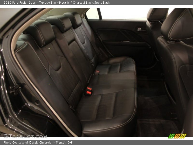 Tuxedo Black Metallic / Charcoal Black/Sport Black 2010 Ford Fusion Sport