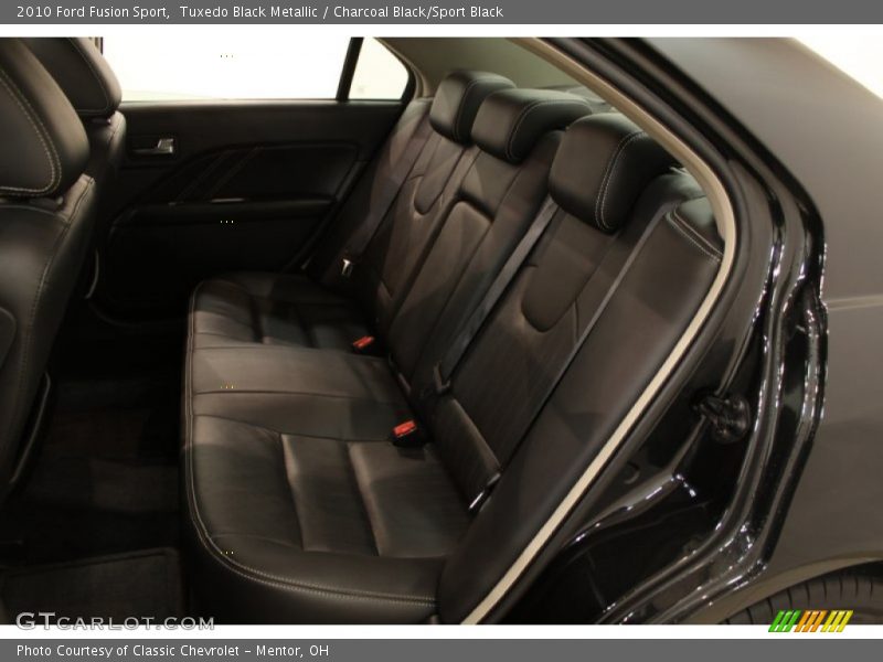 Tuxedo Black Metallic / Charcoal Black/Sport Black 2010 Ford Fusion Sport