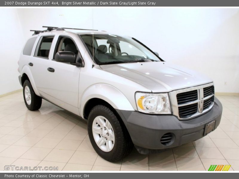 Bright Silver Metallic / Dark Slate Gray/Light Slate Gray 2007 Dodge Durango SXT 4x4