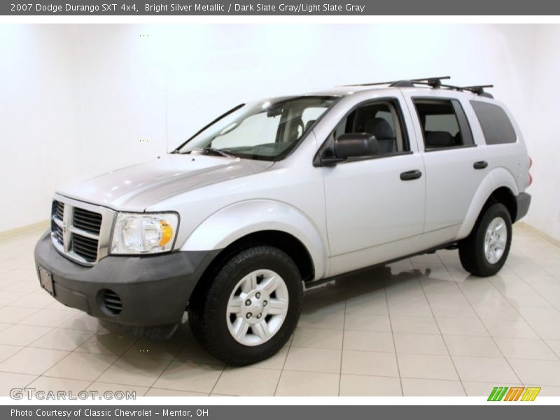 Bright Silver Metallic / Dark Slate Gray/Light Slate Gray 2007 Dodge Durango SXT 4x4