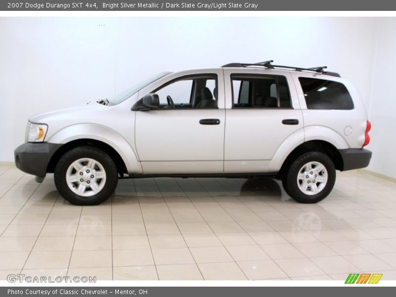 Bright Silver Metallic / Dark Slate Gray/Light Slate Gray 2007 Dodge Durango SXT 4x4