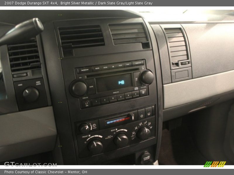 Controls of 2007 Durango SXT 4x4