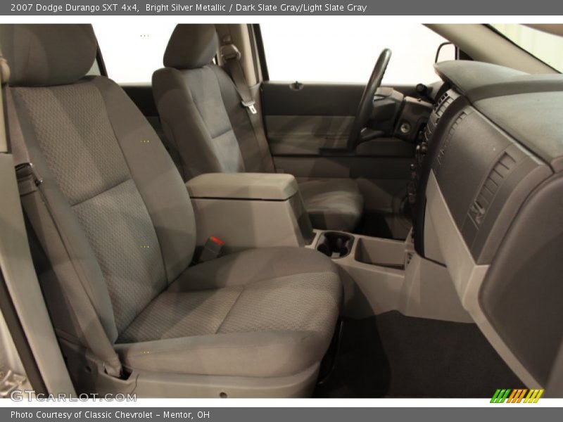 Bright Silver Metallic / Dark Slate Gray/Light Slate Gray 2007 Dodge Durango SXT 4x4