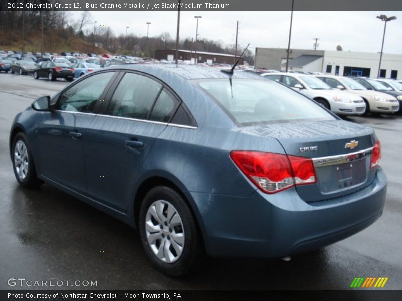 Blue Granite Metallic / Jet Black/Medium Titanium 2012 Chevrolet Cruze LS