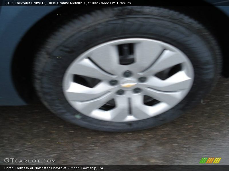 Blue Granite Metallic / Jet Black/Medium Titanium 2012 Chevrolet Cruze LS