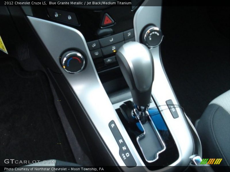 Blue Granite Metallic / Jet Black/Medium Titanium 2012 Chevrolet Cruze LS