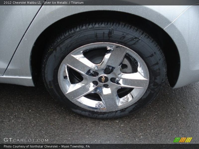 Silver Ice Metallic / Titanium 2012 Chevrolet Malibu LS