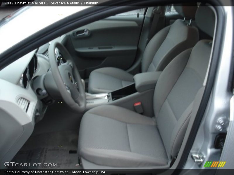 Silver Ice Metallic / Titanium 2012 Chevrolet Malibu LS