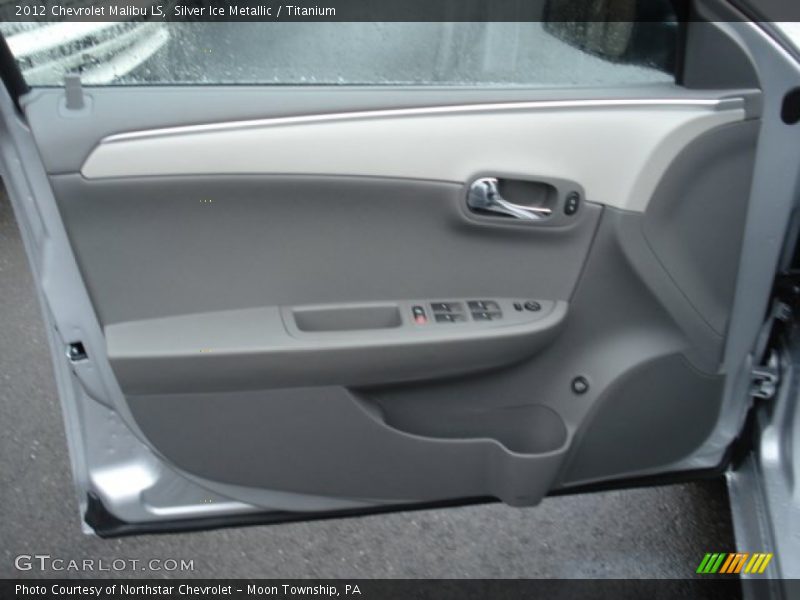 Silver Ice Metallic / Titanium 2012 Chevrolet Malibu LS