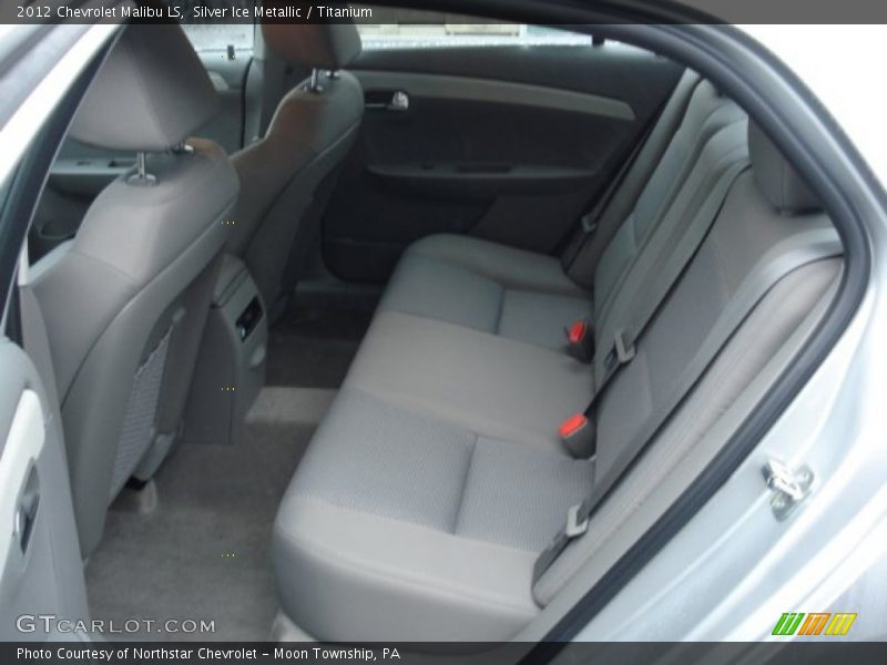 Silver Ice Metallic / Titanium 2012 Chevrolet Malibu LS