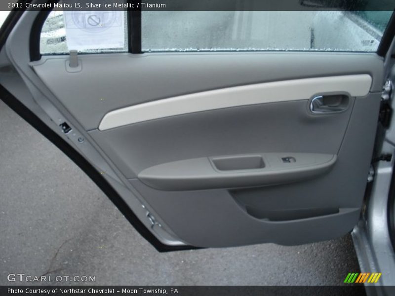 Silver Ice Metallic / Titanium 2012 Chevrolet Malibu LS