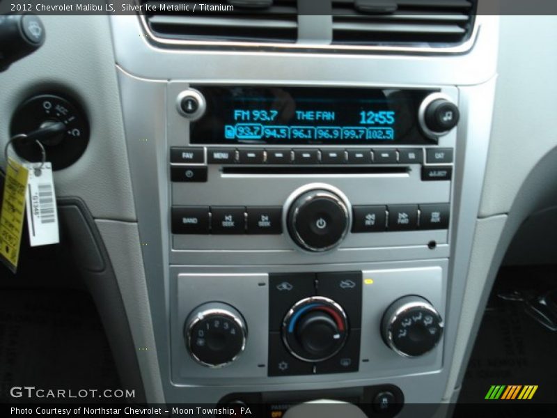 Silver Ice Metallic / Titanium 2012 Chevrolet Malibu LS