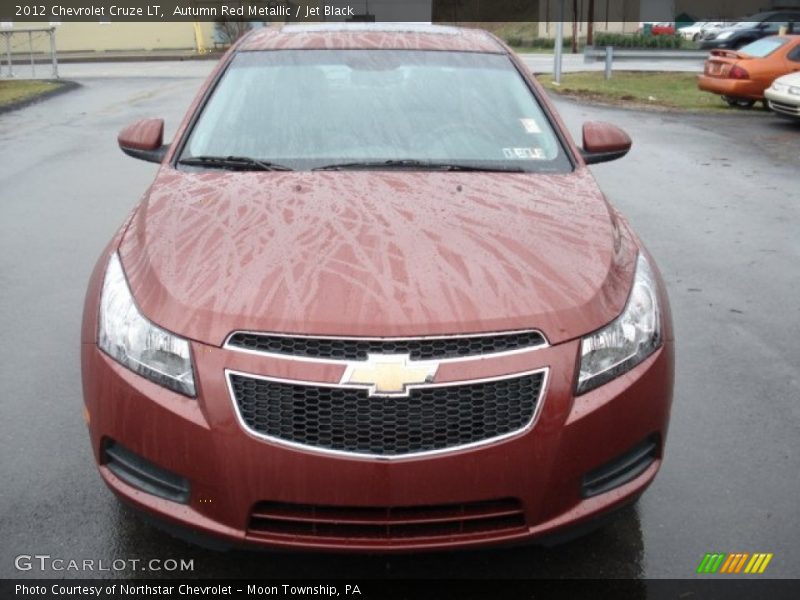 Autumn Red Metallic / Jet Black 2012 Chevrolet Cruze LT