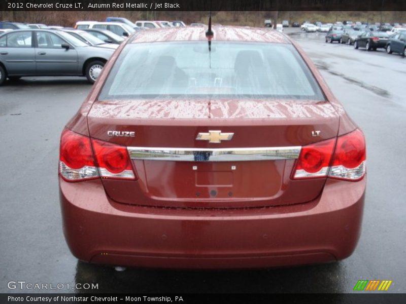 Autumn Red Metallic / Jet Black 2012 Chevrolet Cruze LT