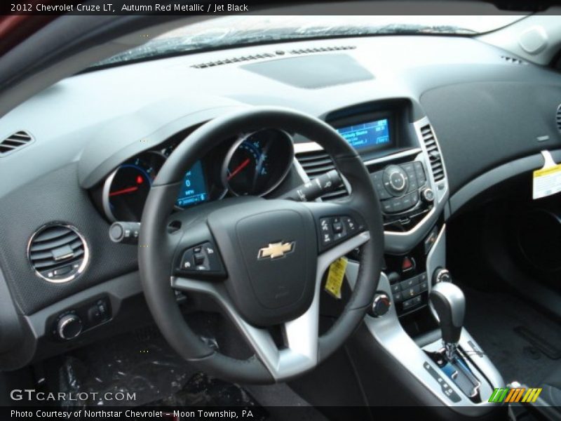 Autumn Red Metallic / Jet Black 2012 Chevrolet Cruze LT