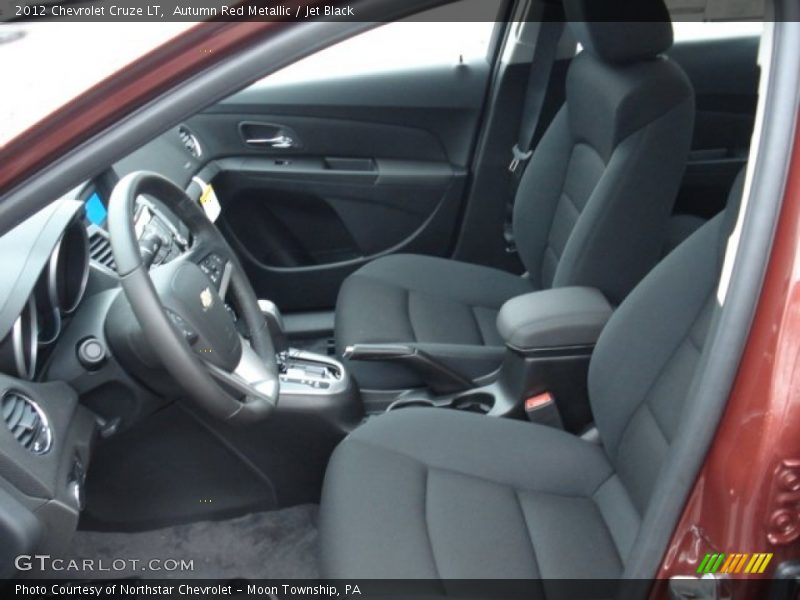 Autumn Red Metallic / Jet Black 2012 Chevrolet Cruze LT