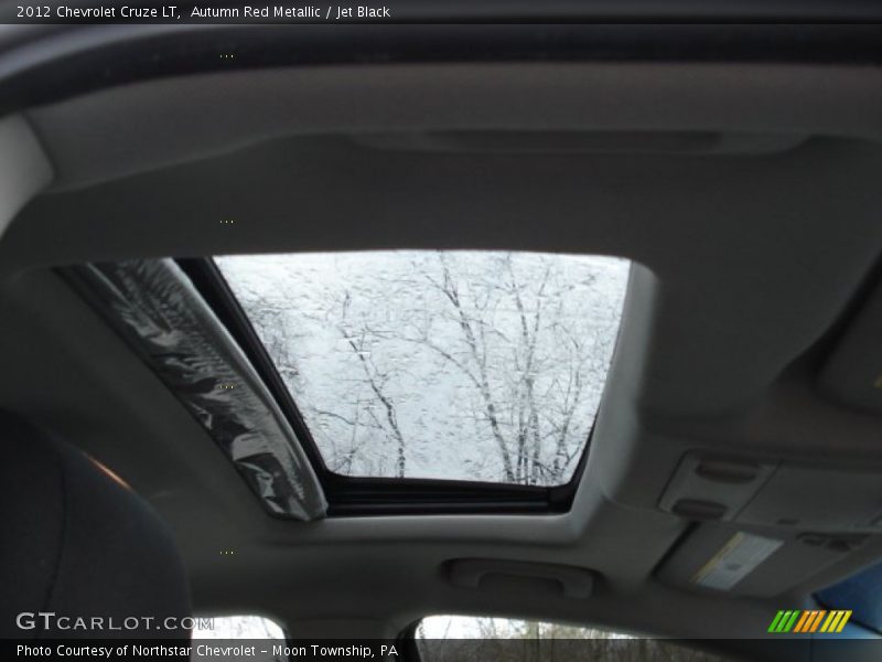 Autumn Red Metallic / Jet Black 2012 Chevrolet Cruze LT