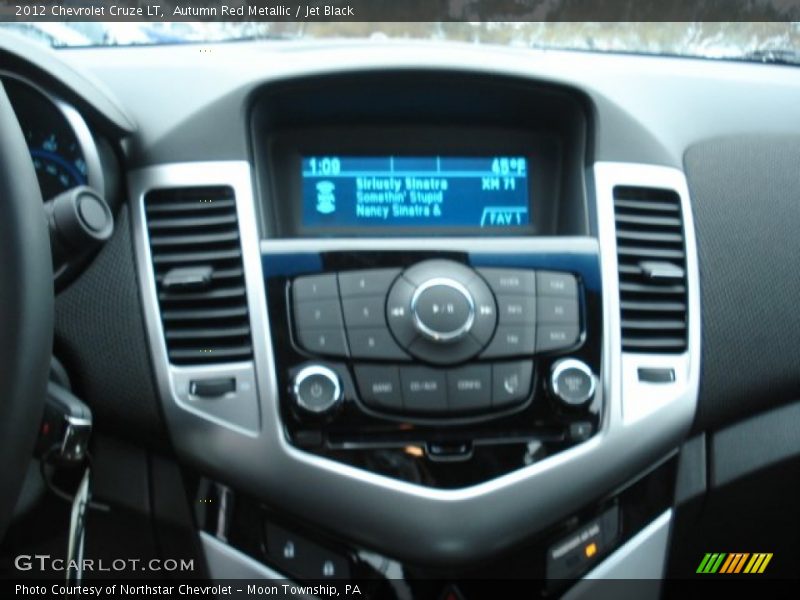 Autumn Red Metallic / Jet Black 2012 Chevrolet Cruze LT