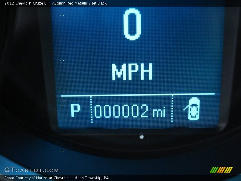 Autumn Red Metallic / Jet Black 2012 Chevrolet Cruze LT