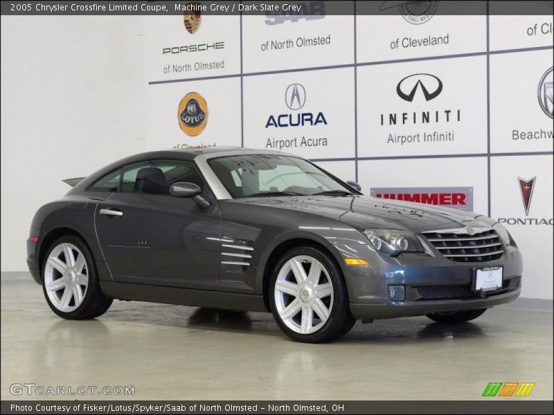 Machine Grey / Dark Slate Grey 2005 Chrysler Crossfire Limited Coupe