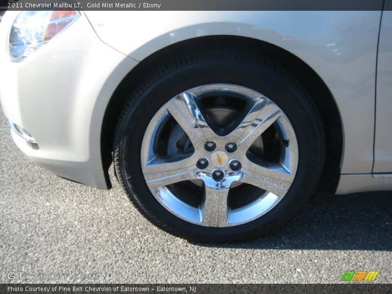 Gold Mist Metallic / Ebony 2011 Chevrolet Malibu LT