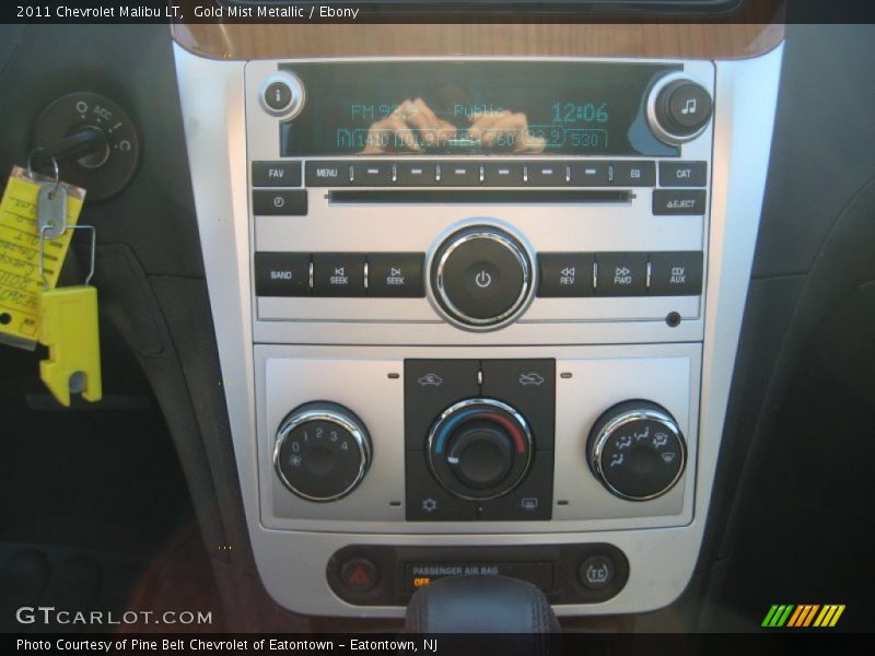 Gold Mist Metallic / Ebony 2011 Chevrolet Malibu LT