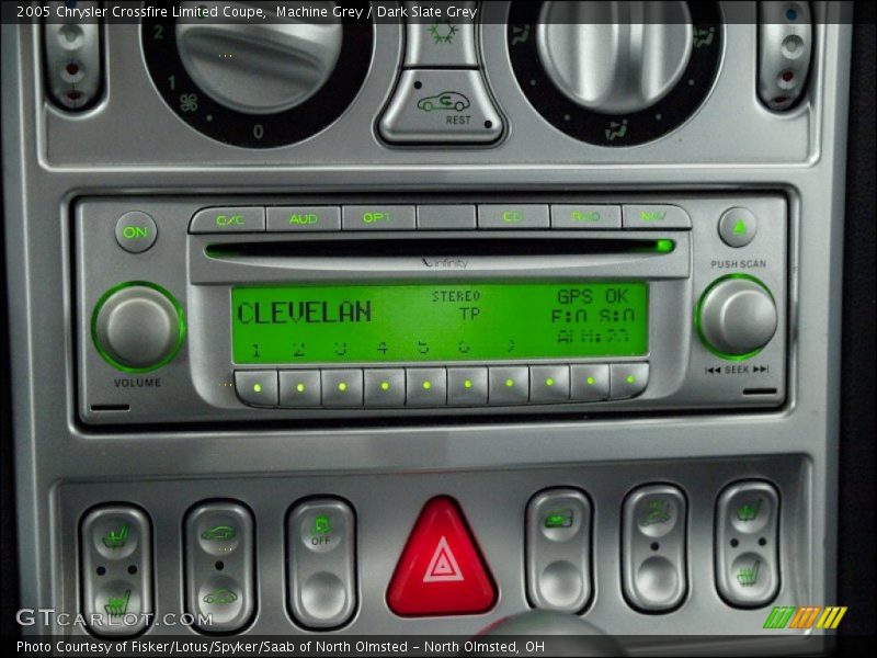 Audio System of 2005 Crossfire Limited Coupe