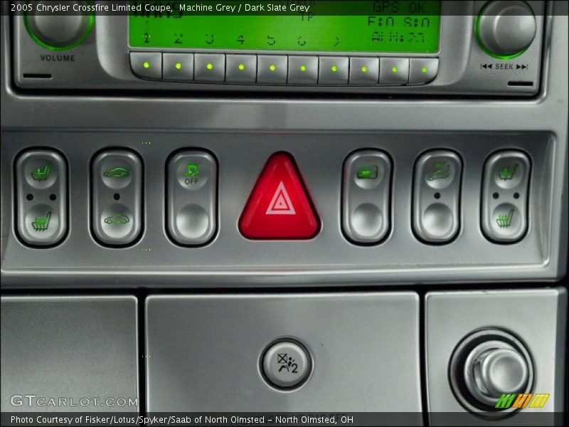 Controls of 2005 Crossfire Limited Coupe