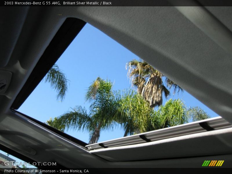 Sunroof of 2003 G 55 AMG