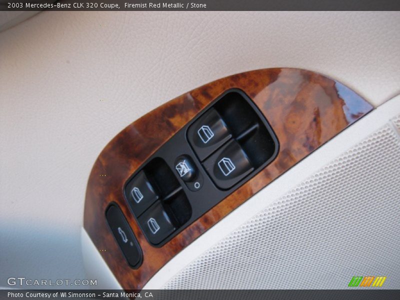Controls of 2003 CLK 320 Coupe
