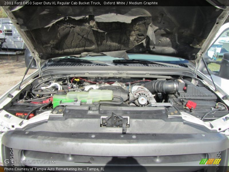  2001 F450 Super Duty XL Regular Cab Bucket Truck Engine - 7.3 Liter OHV 16-Valve Power Stroke Turbo-Diesel V8