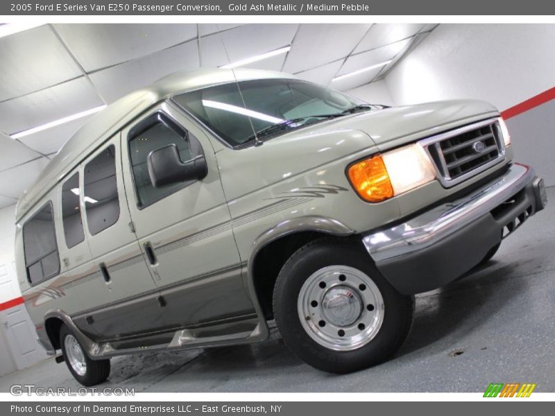 Gold Ash Metallic / Medium Pebble 2005 Ford E Series Van E250 Passenger Conversion