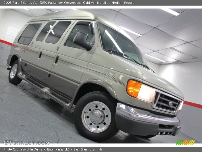 Gold Ash Metallic / Medium Pebble 2005 Ford E Series Van E250 Passenger Conversion