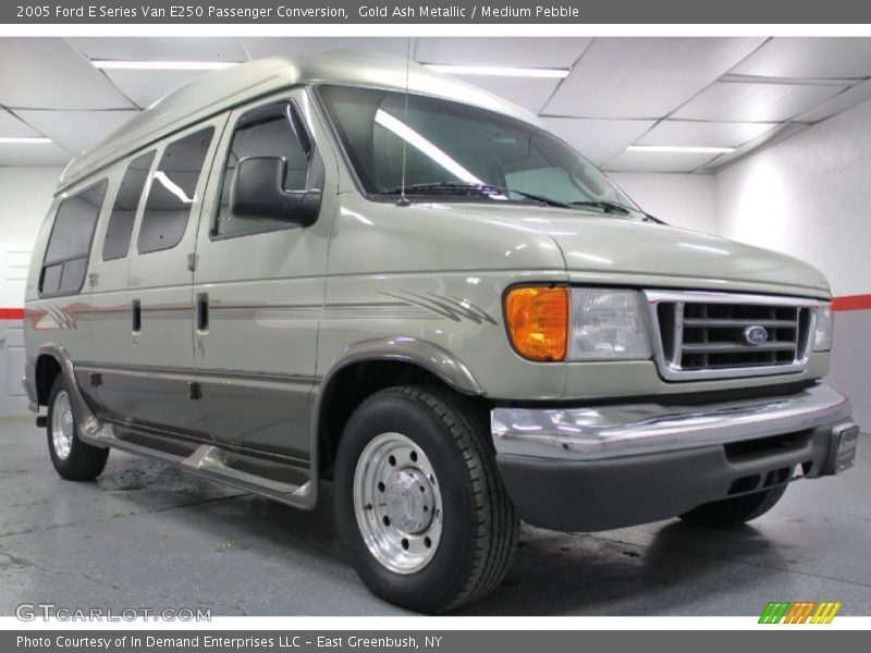 Gold Ash Metallic / Medium Pebble 2005 Ford E Series Van E250 Passenger Conversion