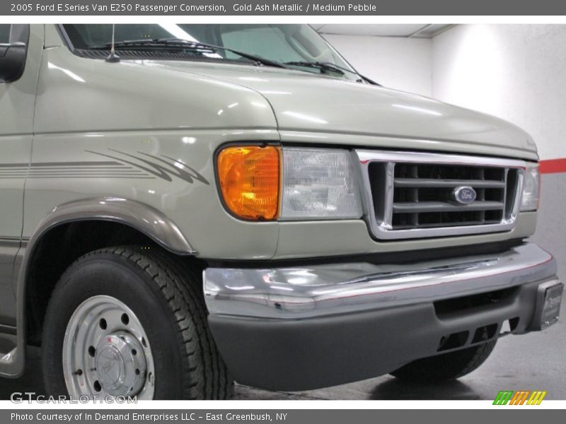 Gold Ash Metallic / Medium Pebble 2005 Ford E Series Van E250 Passenger Conversion