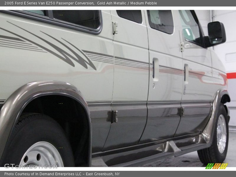 Gold Ash Metallic / Medium Pebble 2005 Ford E Series Van E250 Passenger Conversion