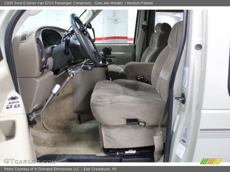 Gold Ash Metallic / Medium Pebble 2005 Ford E Series Van E250 Passenger Conversion