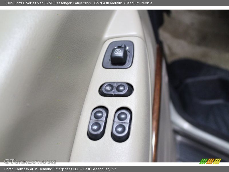 Gold Ash Metallic / Medium Pebble 2005 Ford E Series Van E250 Passenger Conversion