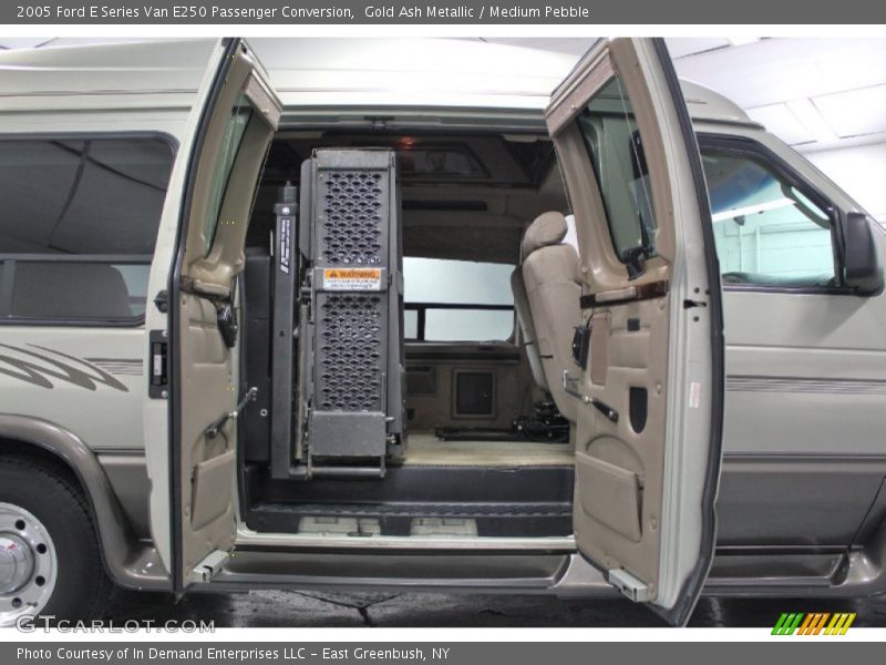 Gold Ash Metallic / Medium Pebble 2005 Ford E Series Van E250 Passenger Conversion