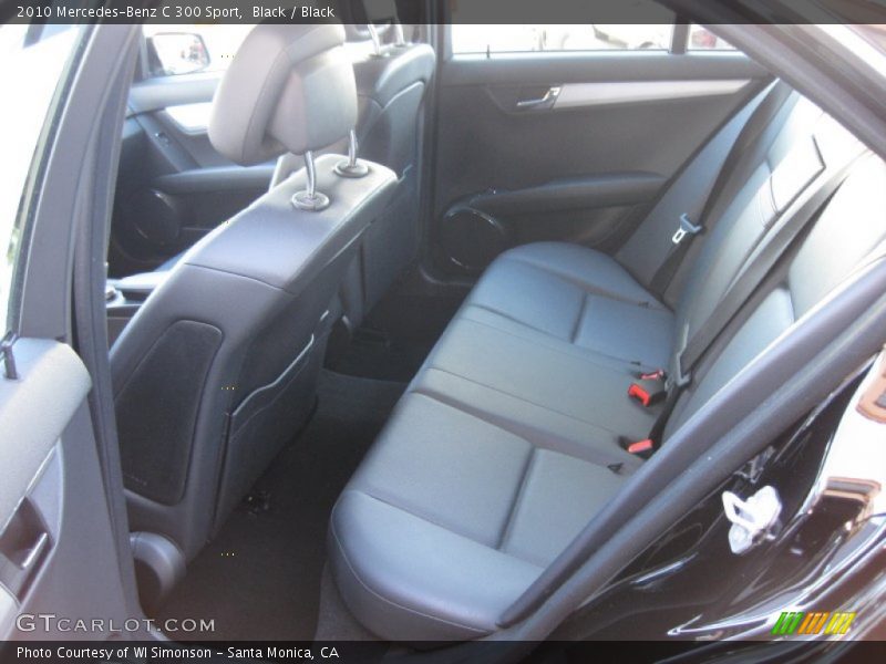 Black / Black 2010 Mercedes-Benz C 300 Sport