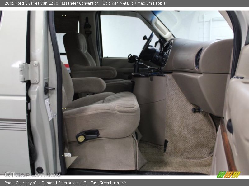Gold Ash Metallic / Medium Pebble 2005 Ford E Series Van E250 Passenger Conversion
